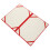 Porte-Certificat Rouge En Papier Usage Bureau Et Maison 9