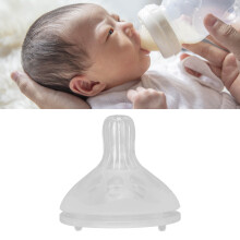 Silikonbaby-Flaschebacke, weich, elastisch, universell, L, 7-12 Monate