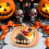 4 Stuks Halloween Pompoen Snackborden 8