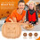 4 Stuks Halloween Pompoen Snackborden 11