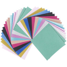 Scrapbook Kaartpapier Met Glitter En Vlotte Structuur 40 Vel