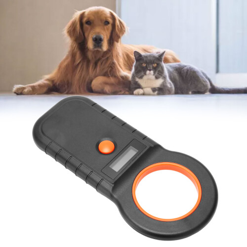 Pet Microchip Scanner 134.2KHz 125KHz USB Wireless Bluetooth Black