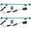 2St Wasserdichtes Aquarium LED Licht 5