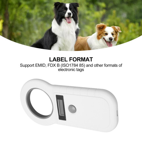 Pet Microchip Scanner 134.2KHz 125KHz USB Wireless Bluetooth White 2