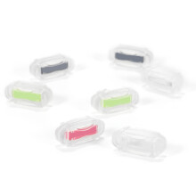 7-Pack Tennis Racket Vibration Dampeners Silicone 25x10mm
