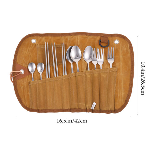 Storage Bag Picknick Essensset Outdoor Besteck 1