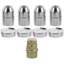 Lug Nut Lock Key 4 1 Schlüssel Eisen 1 Satz