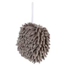 Household Handtuch Handtuchball Grau Chenille Trocknet Hände 1 Set