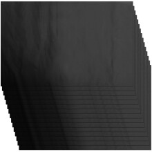 40 Bögen Blumenpapier Schwarz 11,8x7,9 Zoll Atmungsaktiv Für Sträuße
