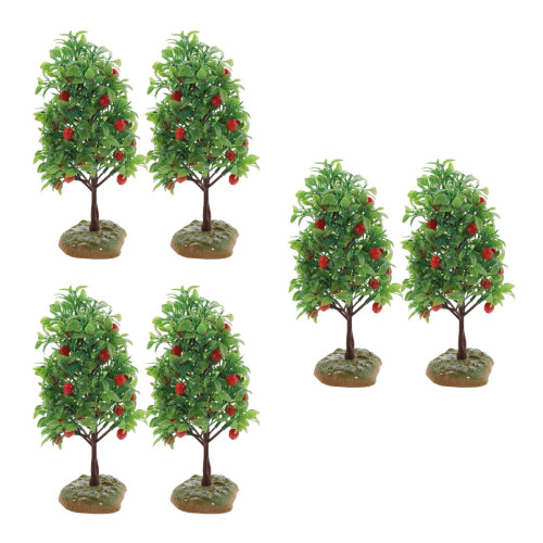 Pack Baumdekorationen Gartenfruchtfigur Falsche Spielzeugäpfel 1