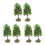 Pack Baumdekorationen Gartenfruchtfigur Falsche Spielzeugäpfel 3