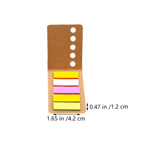 Writable Page Marker Labels Bunt Kraftpapier 12 1