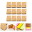 Writable Page Marker Labels Bunt Kraftpapier 12 11