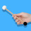 2 Stuks Dubbelzijdige Basdrumstokjes Rubber 3