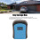 Heavy Duty Waterproof ABS 4 Digit Lock Box with Wall Mount for 5 Keys 4
