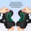 Breathable Kneepad 7611 Black L: Adjustable Compression Sleeve Support 4