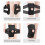 Breathable Kneepad 7611 Black L: Adjustable Compression Sleeve Support 8