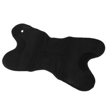 7611 Schwarzer atmungsaktiver Sports-Knieschoner Kniebandage Kompressionsstütze XL für Männer & Frauen