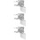 3Pcs Antenna Mount Mast Pole Attic Outdoor Bracket 10