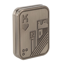 Ergonomic Mini Metal Slider Toy for Stress Relief & Focus Boost