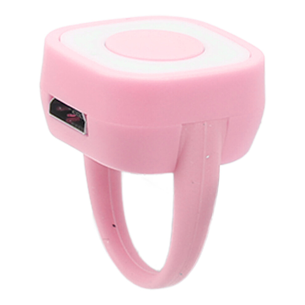 Bluetooth Ring Remote For App Control & Photos 10M Range Pink 4901353691869