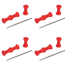 10 Sätze Fingertab für Bogensehne Silikon 42 g 3,5 cm