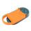 2 in 1 Manual Dumpling Maker Kitchen Tool ABS Orange Multifunctional Mold 16
