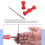 Silicone Bowstring Finger Tab Guard for Recurve Bow Shooting 42g 8