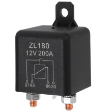 Elektrisches Leistungsrelais Für Auto 4,50x4,50x4,50cm Schwarz