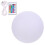 Creative 7-Farben LED Leuchtende Kugel Gartenlampe 6