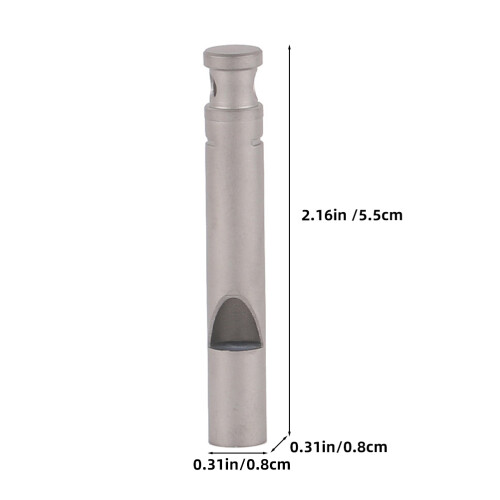 Dekorative Notfallpfeife Für Outdoor Silber 1