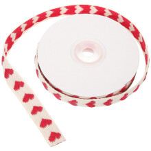 Cuttable Craftband Für Geschenkverpackungen Rot Polyester 1 Rolle
