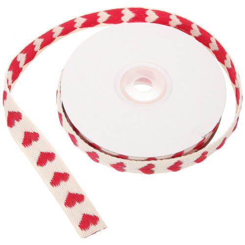 Cuttable Craftband Für Geschenkverpackungen Rot Polyester 1 Rolle