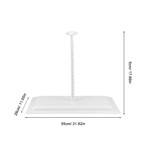 Raindrops Urinal-Abdeckung Weiß 1