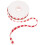 Cuttable Craftband Für Geschenkverpackungen Rot Polyester 1 Rolle 6