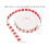 Cuttable Craftband Für Geschenkverpackungen Rot Polyester 1 Rolle 11