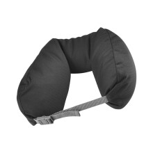 U-förmiges Nackenkissen 260 g Schwarz 15,5 61 cm