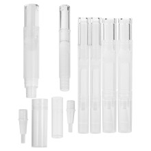 6St Leere Durchsichtige Nagelöl Stifte Refillbar