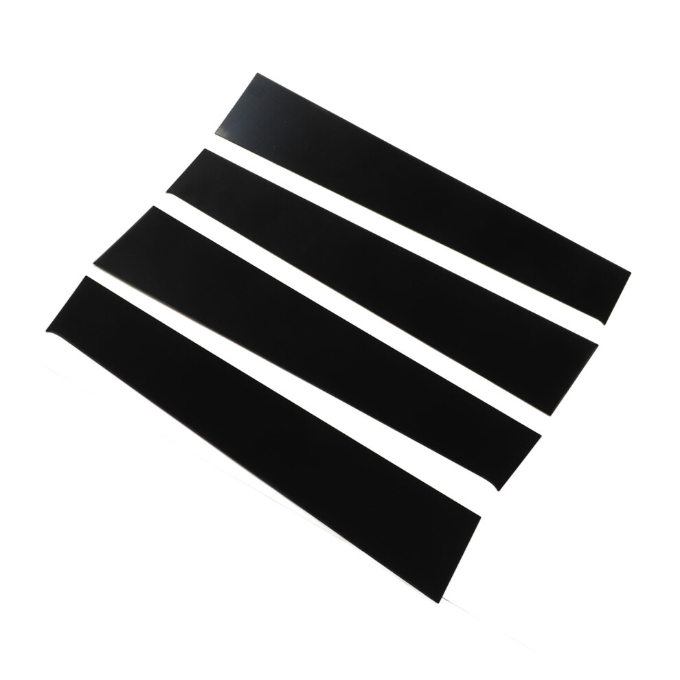 Enhance Your Dodge Ram 2009Â2018 With 4Pcs Window Trim Set Black 7601353695092