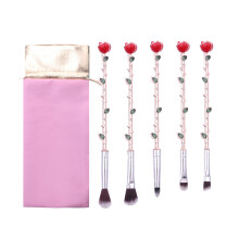 5Stk Set Kosmetikpinsel Make-up- Rose