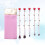 5Stk Set Kosmetikpinsel Make-up- Rose 7