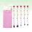 5Stk Set Kosmetikpinsel Make-up- Rose 5