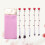 5Stk Set Kosmetikpinsel Make-up- Rose 2