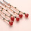 5Stk Set Kosmetikpinsel Make-up- Rose 10