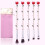5Stk Set Kosmetikpinsel Make-up- Rose 11