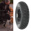 Wheelchair Wheel 7 Inch Non Slip Solid PU Replacement High Bearing Capacity 1