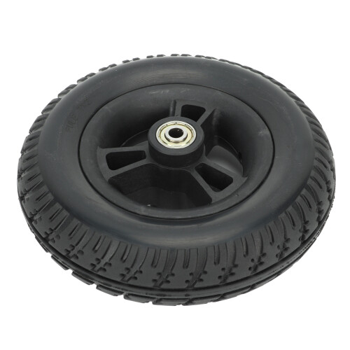 Wheelchair Wheel 7 Inch Non Slip Solid PU Replacement High Bearing Capacity 2
