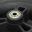 Wheelchair Wheel 7 Inch Non Slip Solid PU Replacement High Bearing Capacity 12