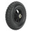 Wheelchair Wheel 7 Inch Non Slip Solid PU Replacement High Bearing Capacity 14