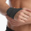 Breathable Nylon Wrist Support Brace with Hook & Loop, Black 3